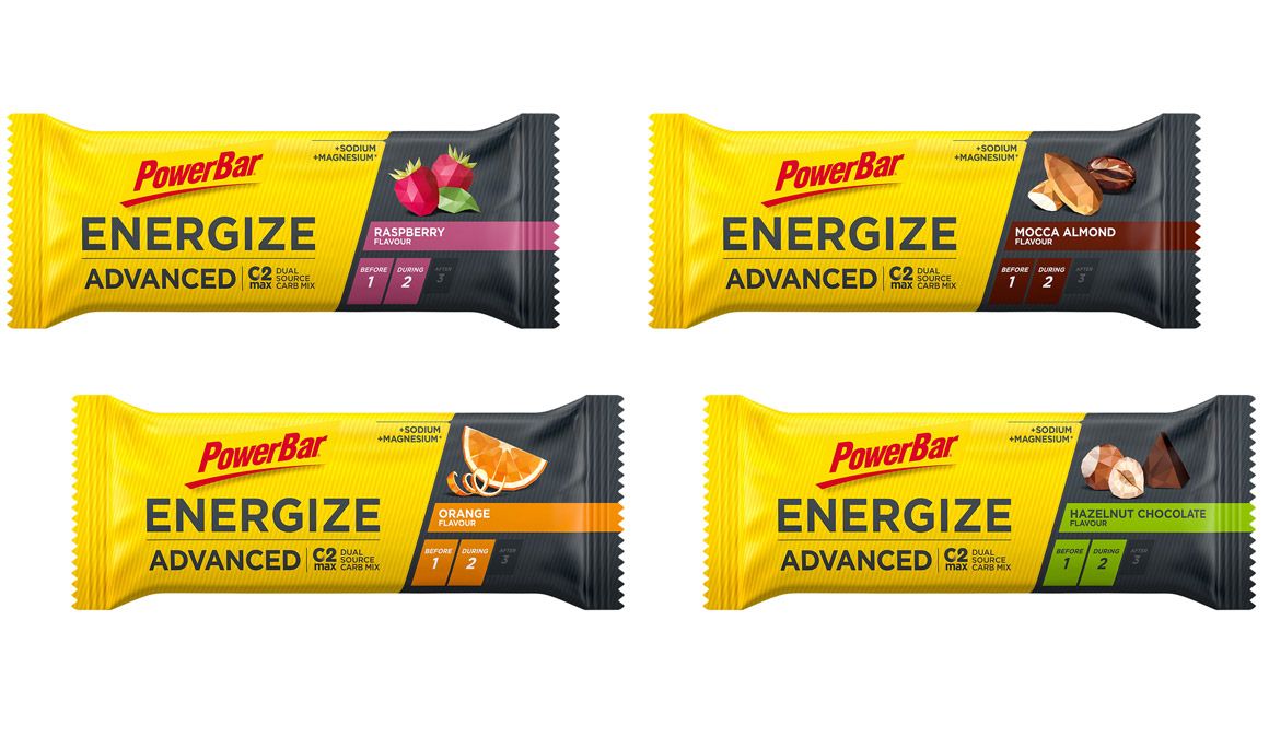 Nuevas barritas powerbar Energize Advanced