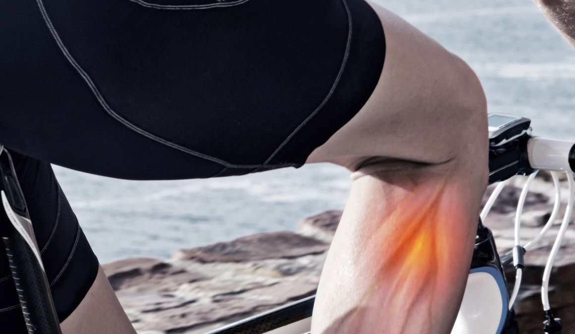 Dolor de rodillas en bici