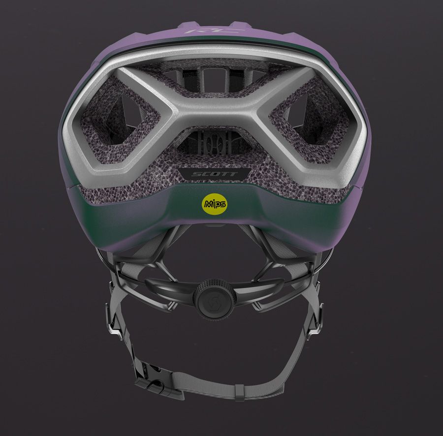 CENTRIC PLUS prismgreen purple Back