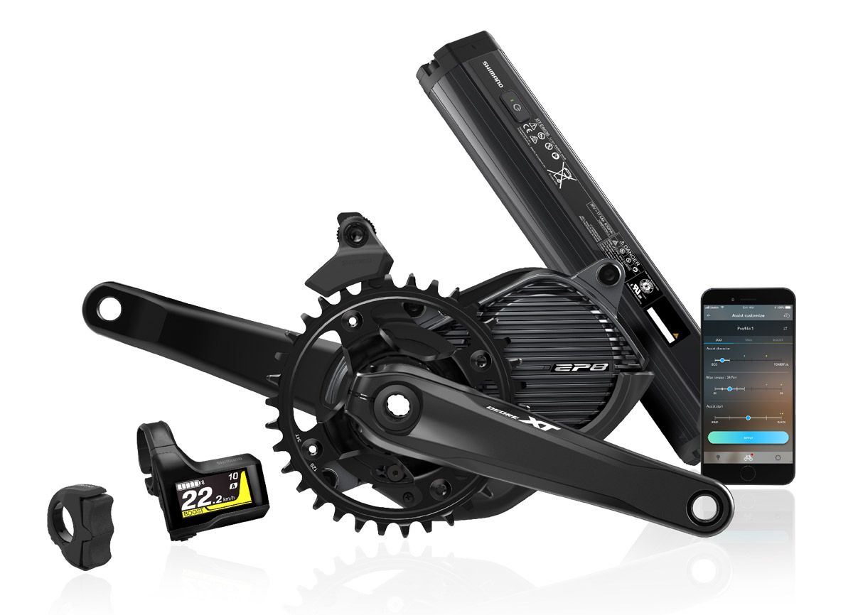 Shimano EP 8 bodegón Shimano EP 8 bodegón