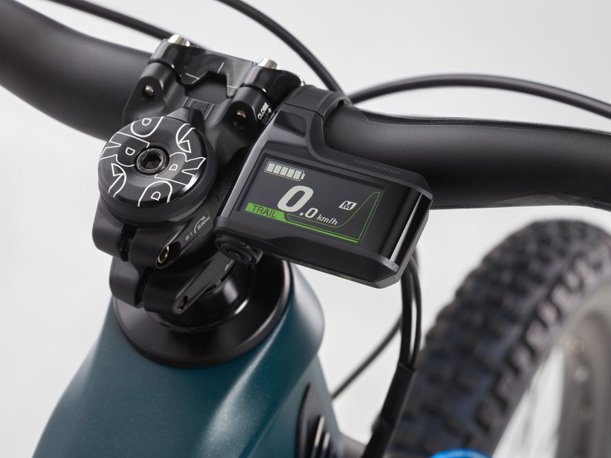 Shimano EP 8 display modo trail Shimano EP 8 display modo trail