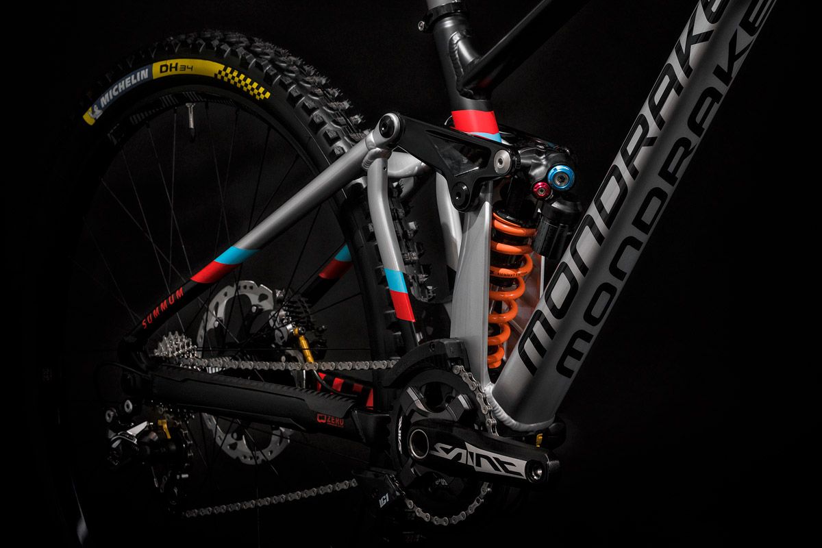 Nueva Mondraker Summum 2021 detalle suspensión