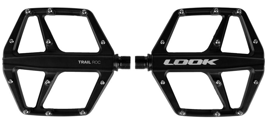 Pedales Look Trail Roc. El primer pedal de plataforma para MTB del fabricante francés.