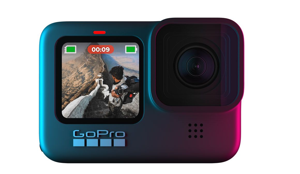 GoPro HERO9 Black pantalla delantera GoPro HERO9 Black pantalla delantera