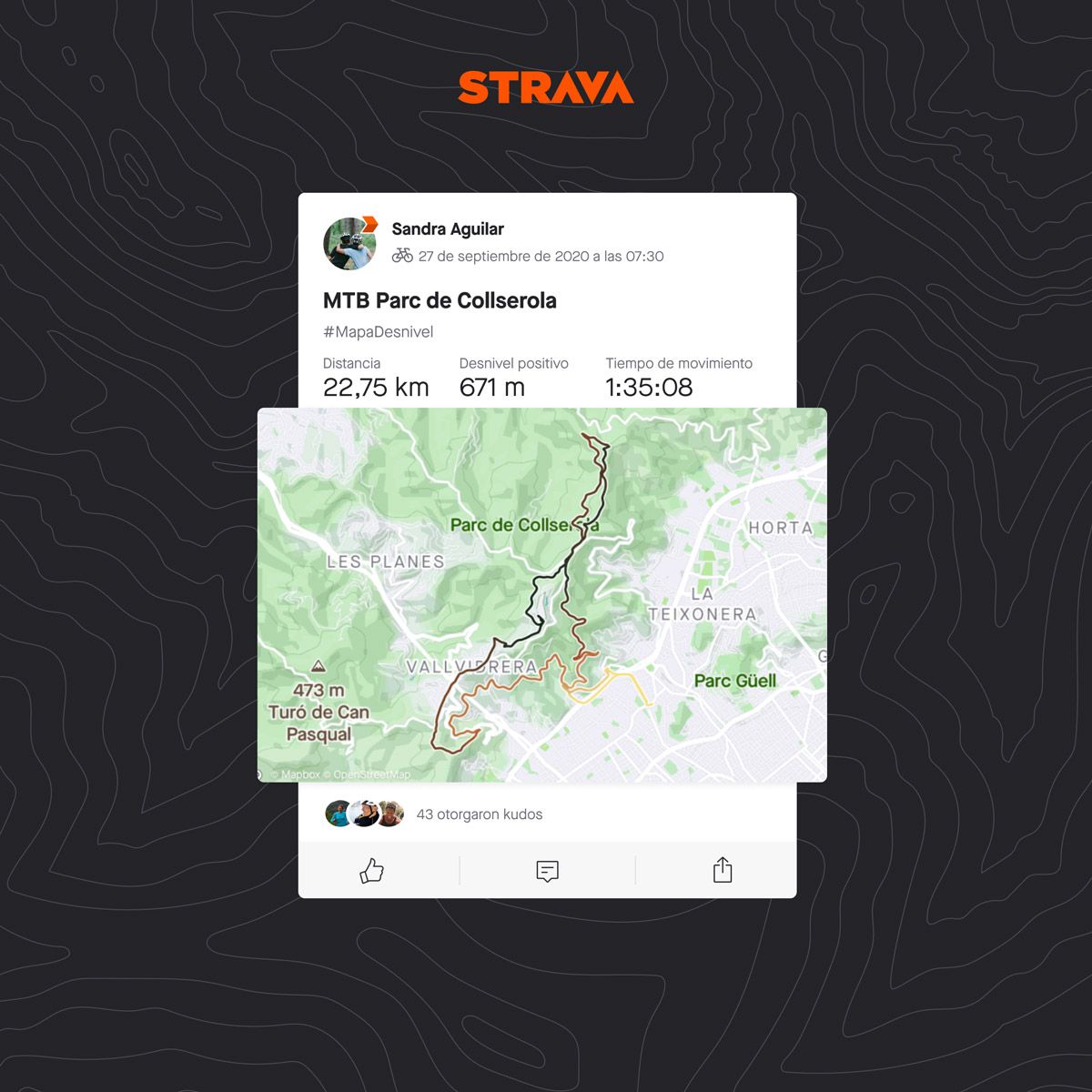 Strava ES MapaDesnivel Ride