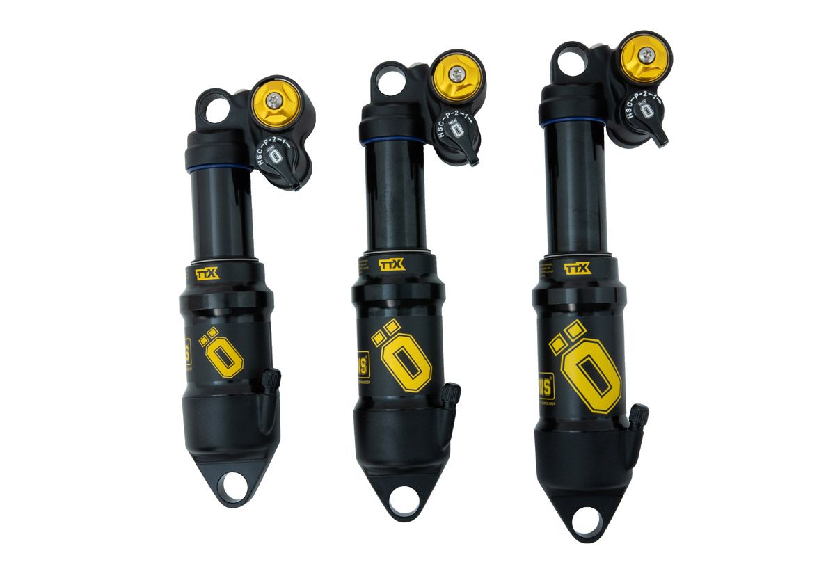 Nuevo amortiguador Öhlins TTX1 Air. Tres medidas para el nuevo amotiguador de Öhlins