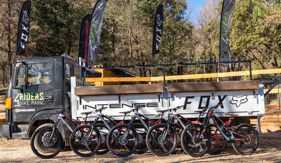 Intense y 4 Riders Bikepark sellan un acuerdo para 2021