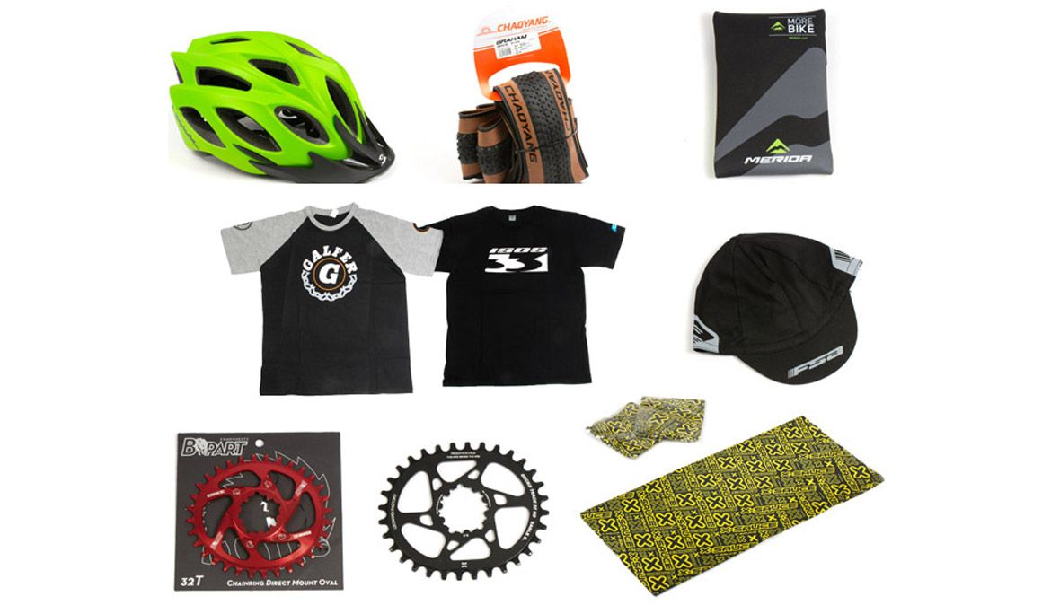 Nuevo regalo. Sorteamos este lote de productos de bici