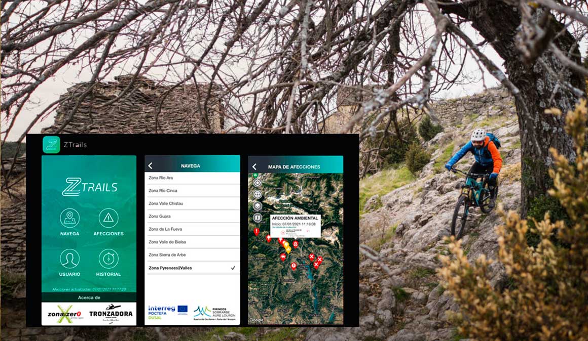 Mejoras en la app Ztrails