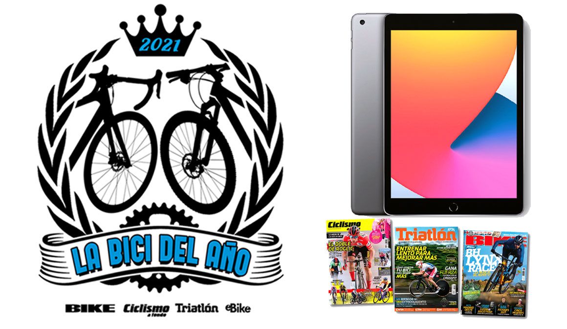 Participa en La Bici del Año 2021 y podrás llevarte este iPad