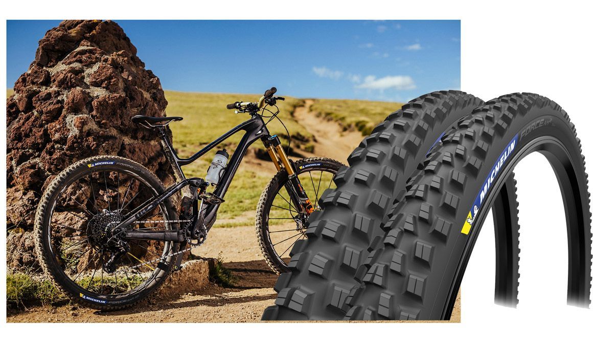 nuevos neumaticos michelin force am2 y wild am2