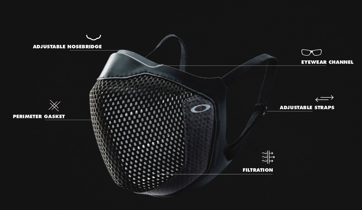 Oakley presenta la mascarilla para hacer deporte MSK3