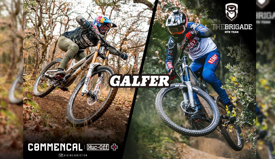 Galfer. Acuerdo con dos grandes equipos UCI de DH