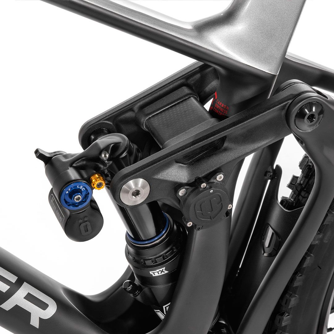 Mondraker MIND.Máximo control sobre tus suspensiones detalle trasera Mondraker MIND.Máximo control sobre tus suspensiones detalle trasera