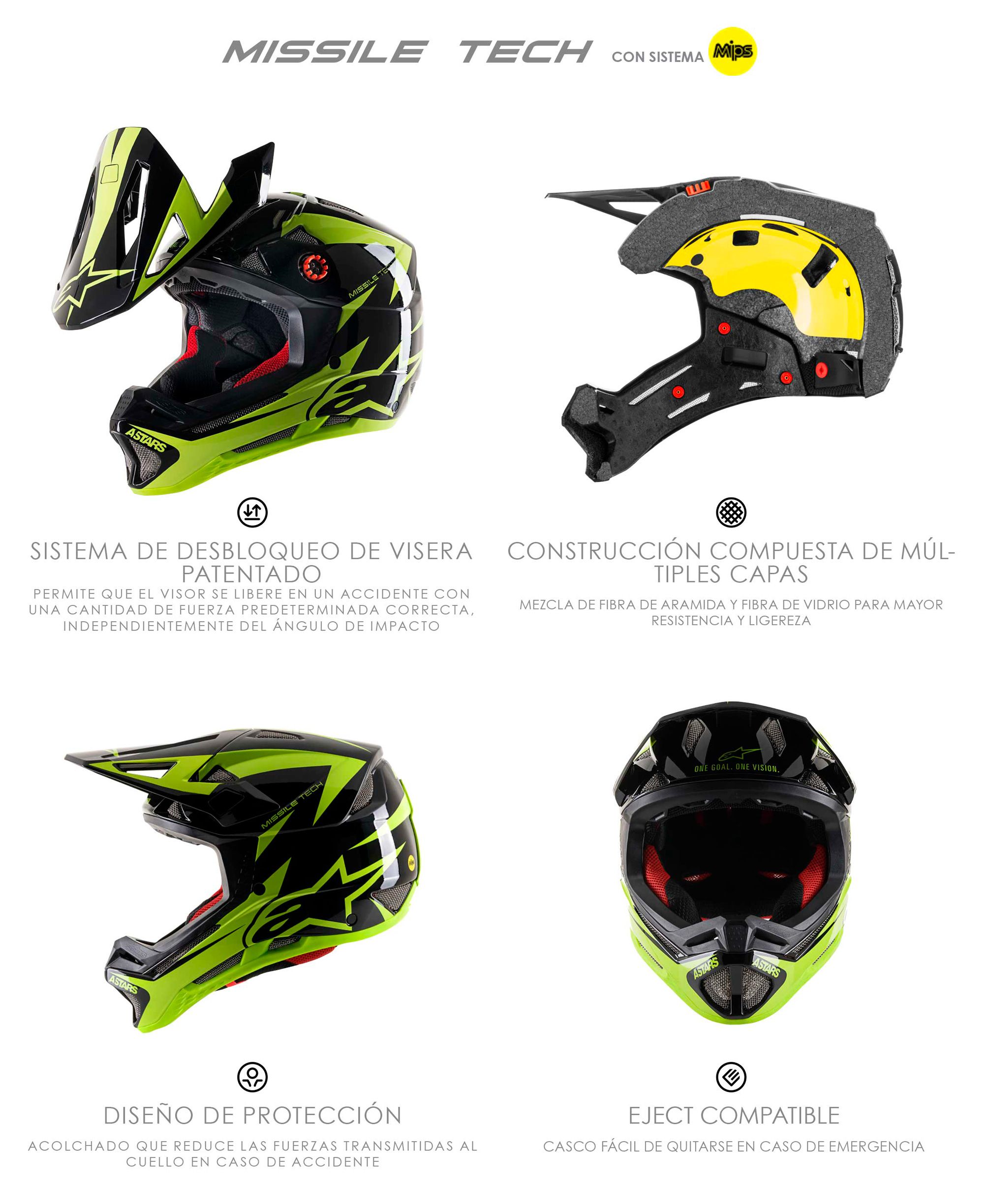 Casco Alpinestars Missile