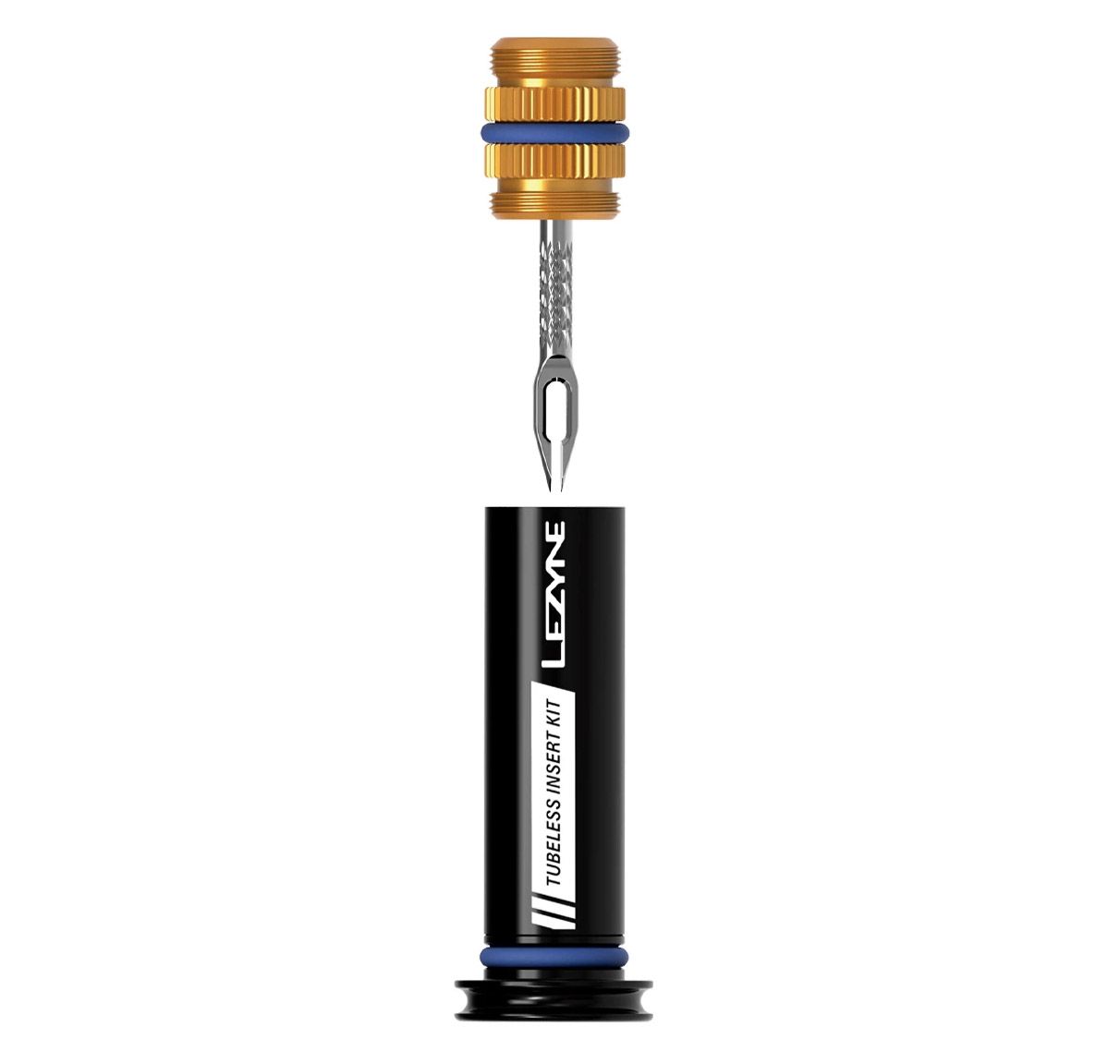 Lezyne Insert Kit. Soluciones de herramientas en el manillar. tres medidas más tubeless