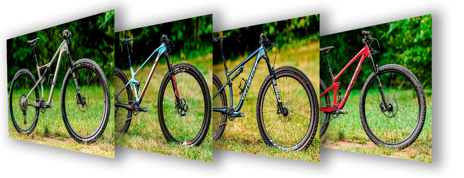 COMPARATIVA 4 bicis Down Country