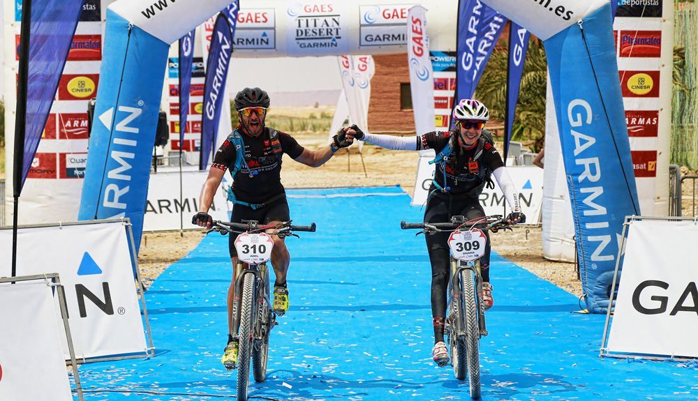 Enara Herrán, finisher de la Titan Desert