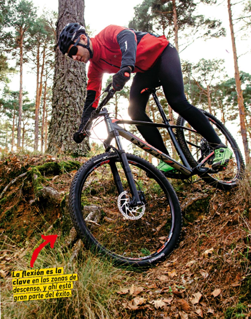 Más confianza en las bajadas MTB. Sigue estos pasos 2
