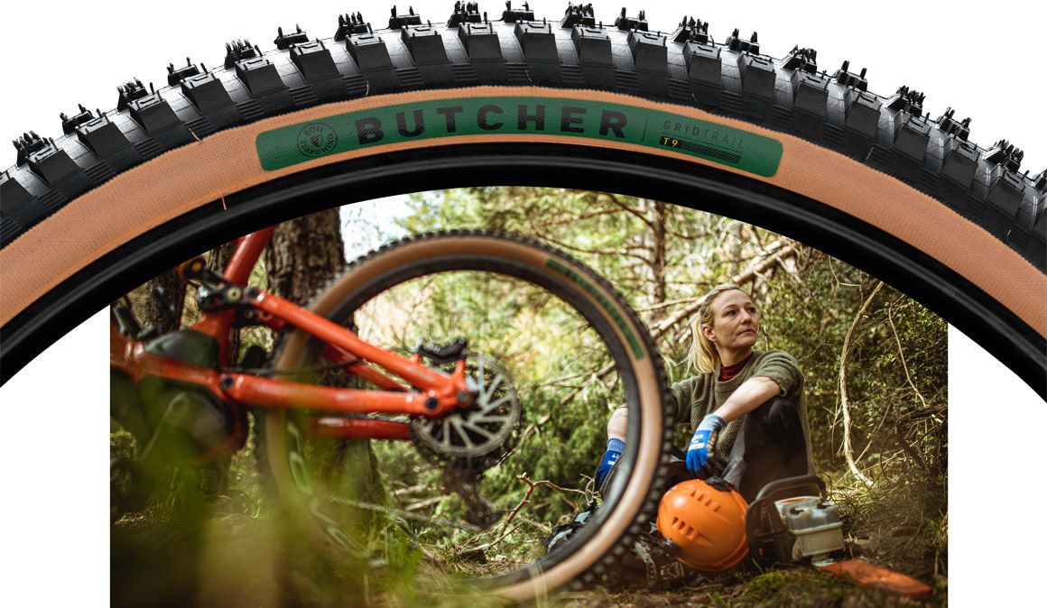 Specialized Soil Searching. La rueda que gira para mantener los senderos