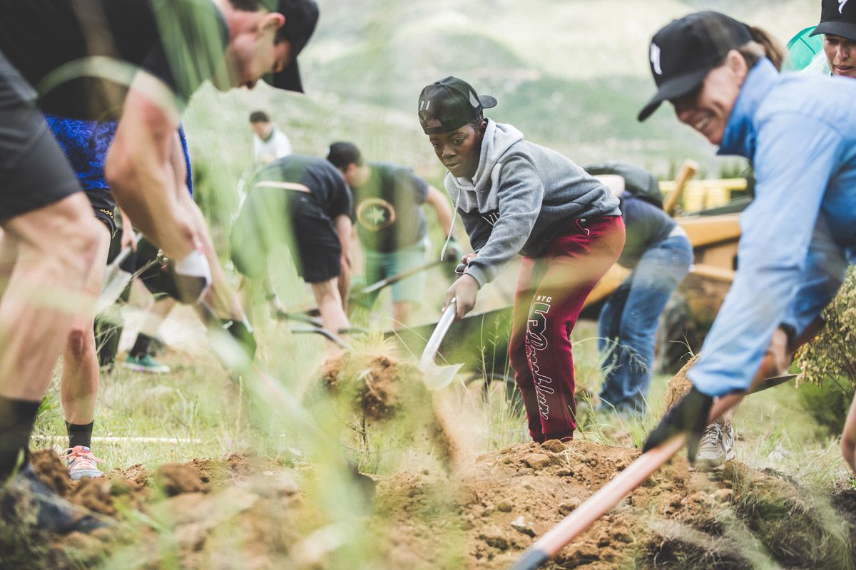Specialized Soil Searching. La rueda que gira para mantener los senderos detalle 2