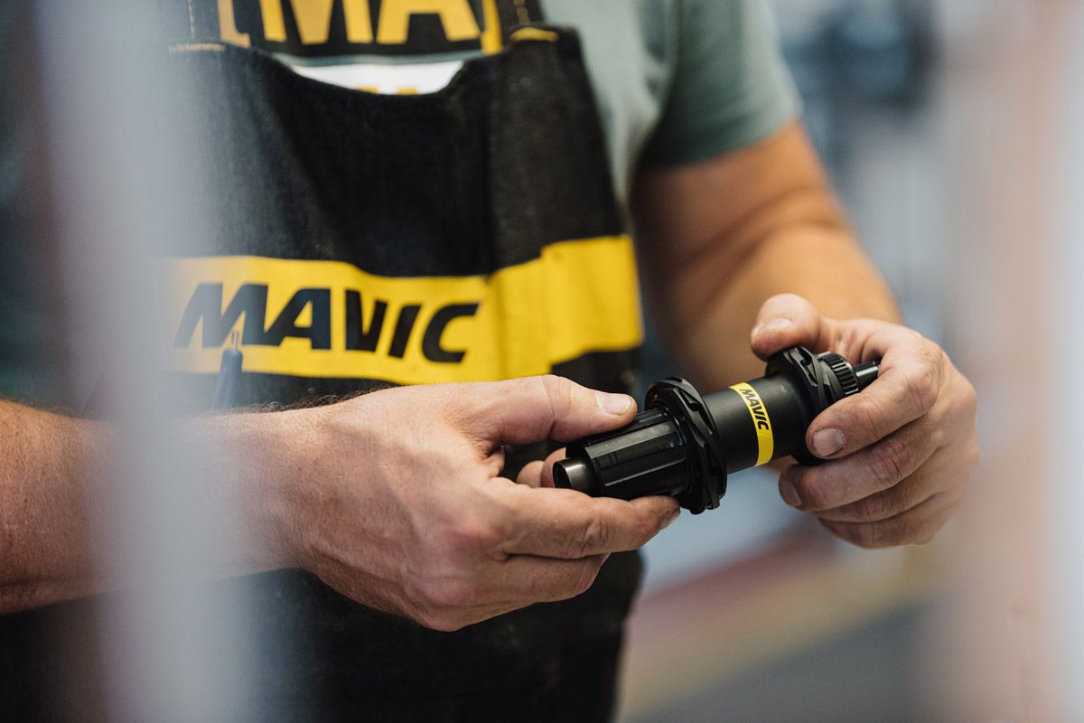 Mavic incorpora el nuevo buje Infinity detalle 3