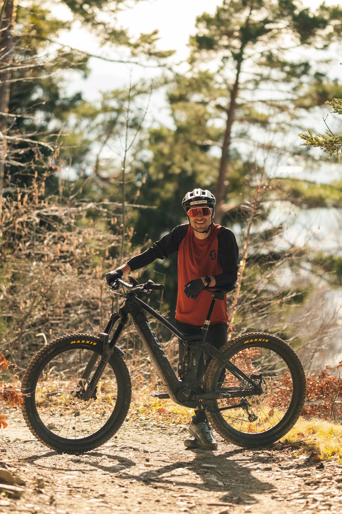 Cuando Nino Schurter estrenó la Ransom eRIDE (21)