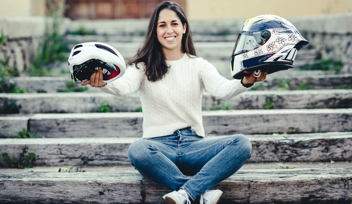 Entrevista: María Herrera, piloto y biker
