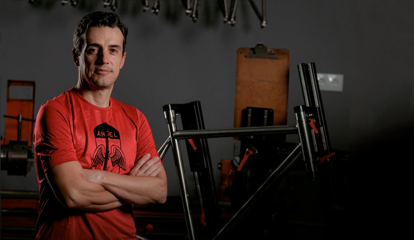 Entrevista a Calabuig de Angel Cycle Works, las bicis gallegas de titanio