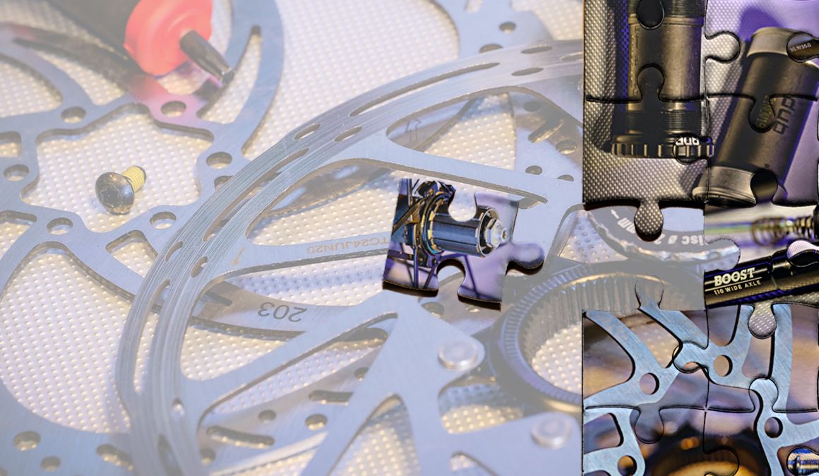 Estándares MTB: Anclaje de discos 