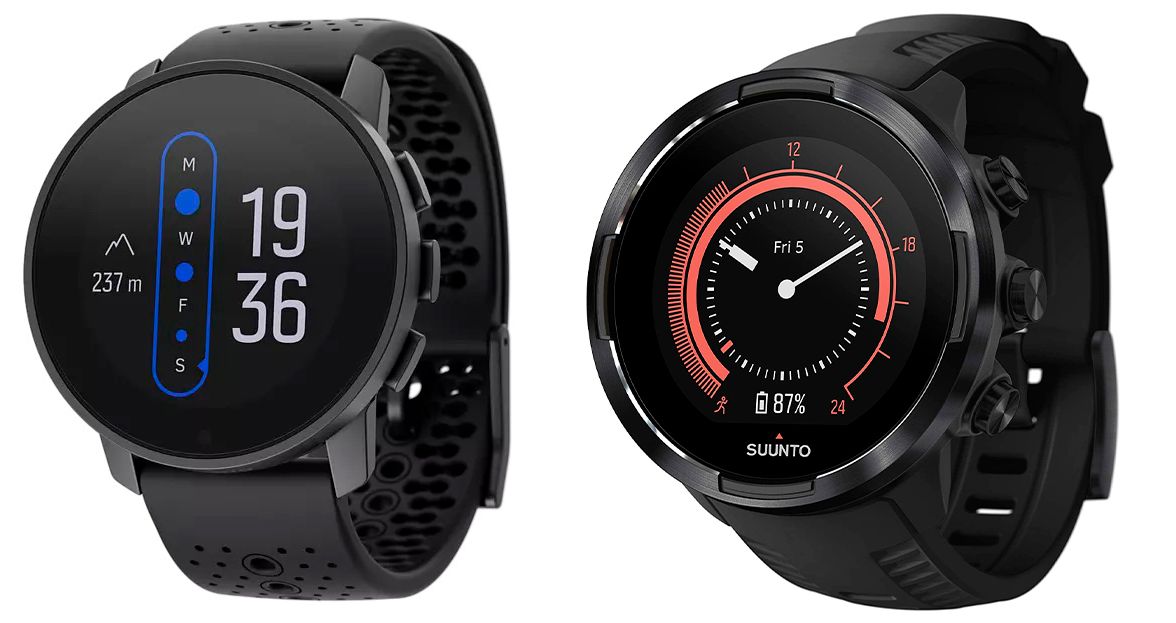 Suunto 9 Peak (Izq) vs Suunto 9 Baro (Dch) Suunto 9 Peak (Izq) vs Suunto 9 Baro (Dch)