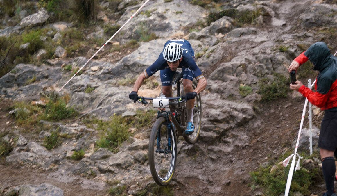 Ismael Esteban, uno de los candidatos al título en el Superprestigio Faster MTB