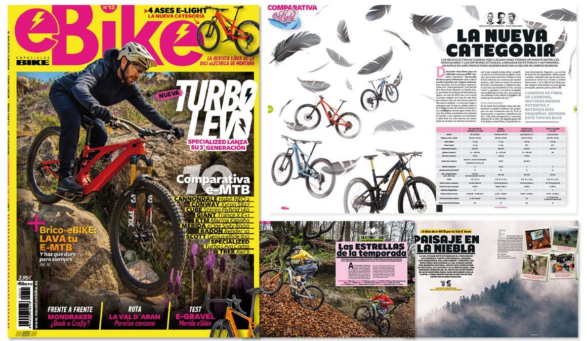 a la venta ebike num 12 la revista 100 e mtb