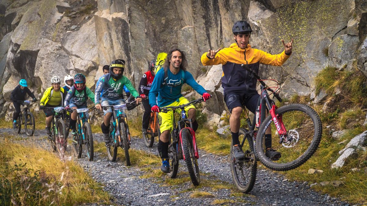 El buen ambiente y la diversión están garantizados en el mtb camp valle de aran