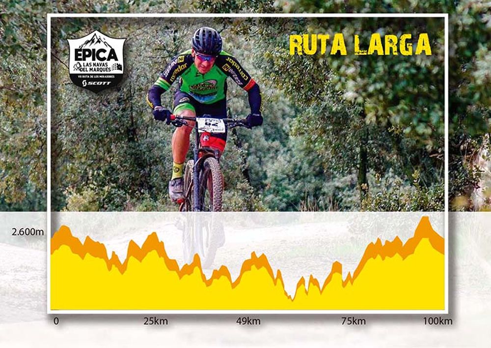Epica Las Navas. Final del Open de España XCM ruta larga