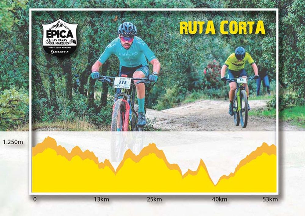 Epica Las Navas. Final del Open de España XCM ruta corta