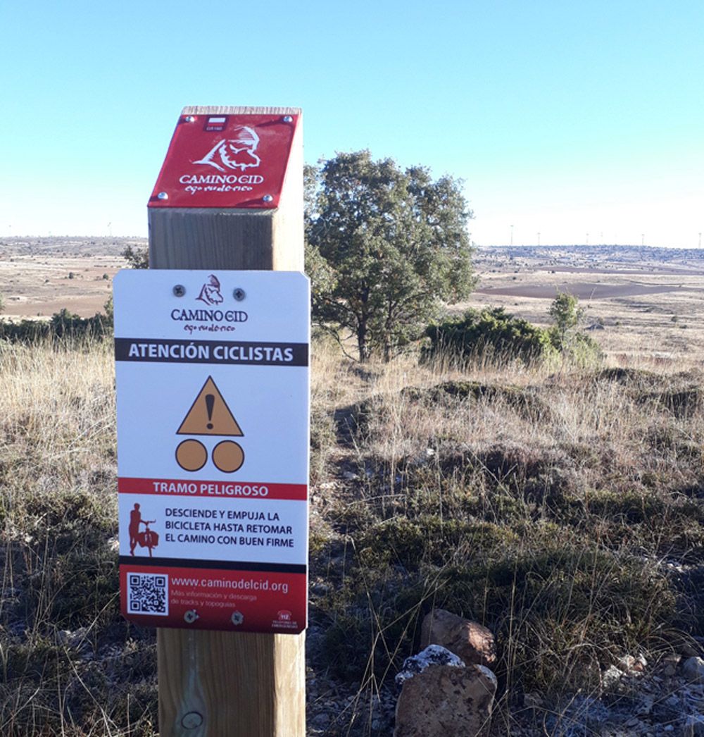 El Camino del Cid actualiza sus tracks detalle 2