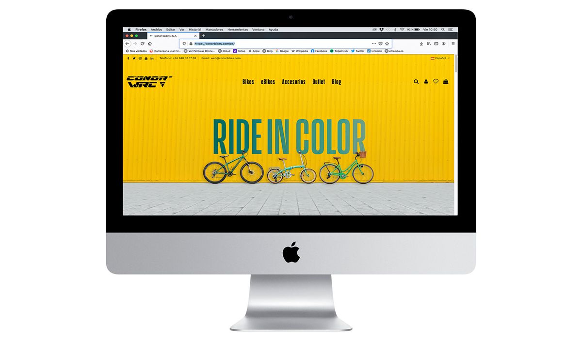 Conor tiene nuevo portal online