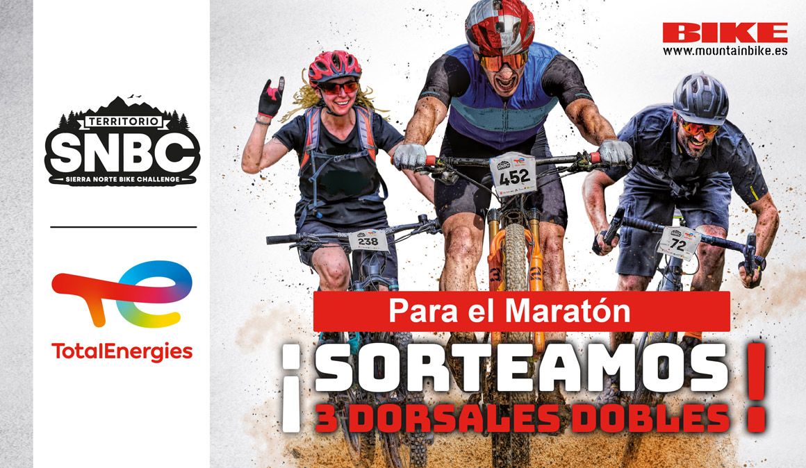 Gana una dorsal doble para la TotalEnergies Maratón Sierra Norte Bike Challenge 