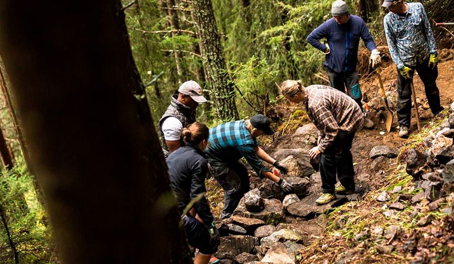 Trail Building School