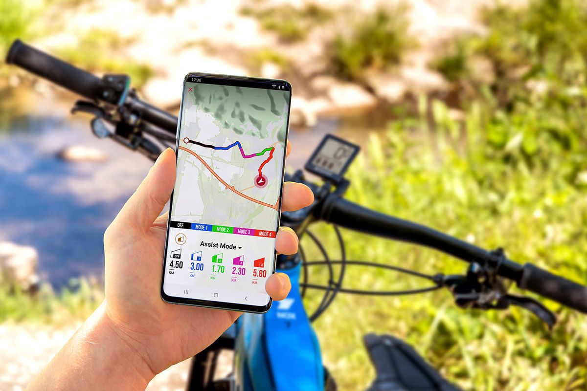 Sigma lanza en tiendas el nuevo display para ebikes EOX View 1300 detalle app