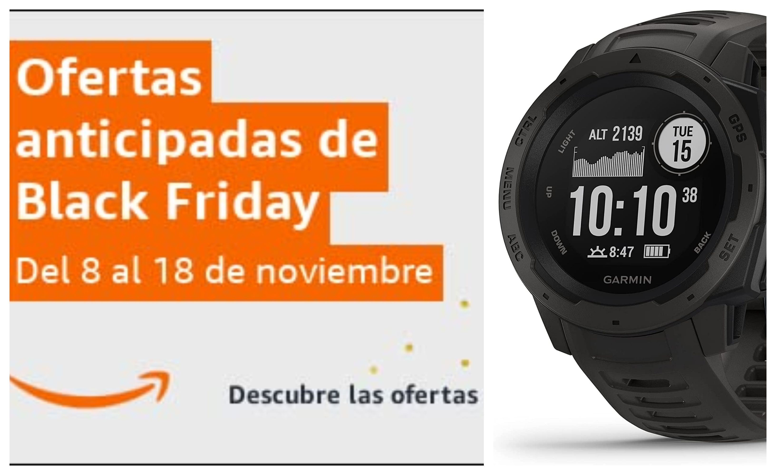 ¡Mínimo histórico para Garmin Instinct: te ahorras el 40%!