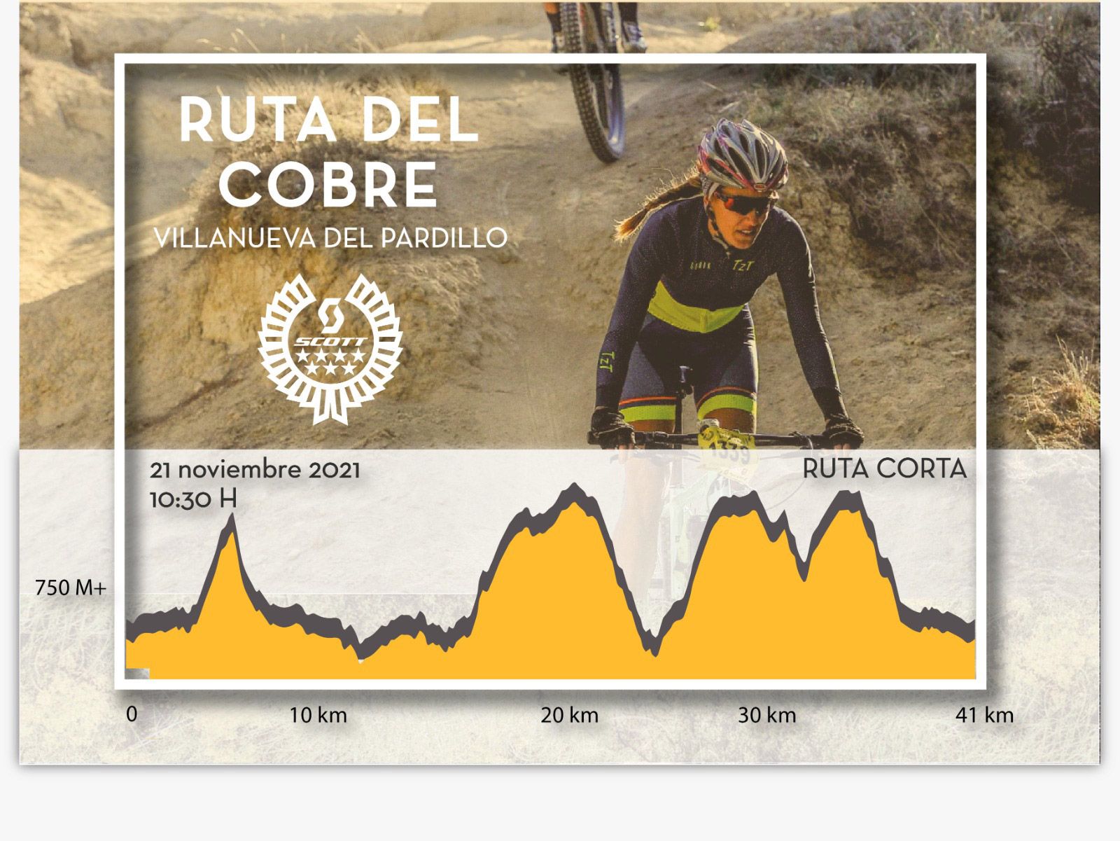 Ruta del cobre 7 Estrellas PERFIL CORTA