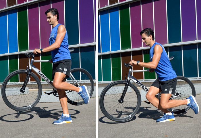 Entrena sin dar pedales: Piernas