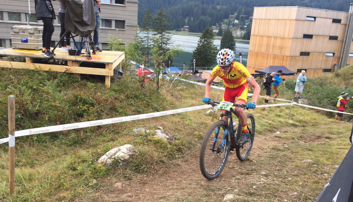 Así les ha ido a los juniors de la selección española en el mundial de XCO de Lenzerheiden 