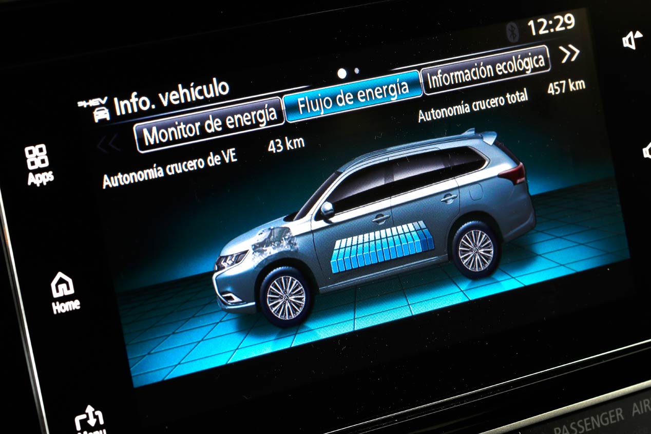 Llega el coche de los e-bikers: Mitsubishi Outlander PHEV
