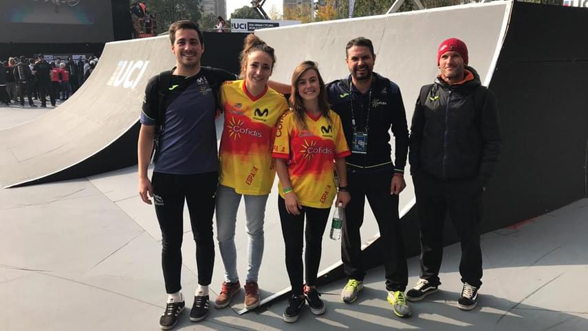 Gran trabajo de la Selección Española en el Mundial de Ciclismo Urbano de China