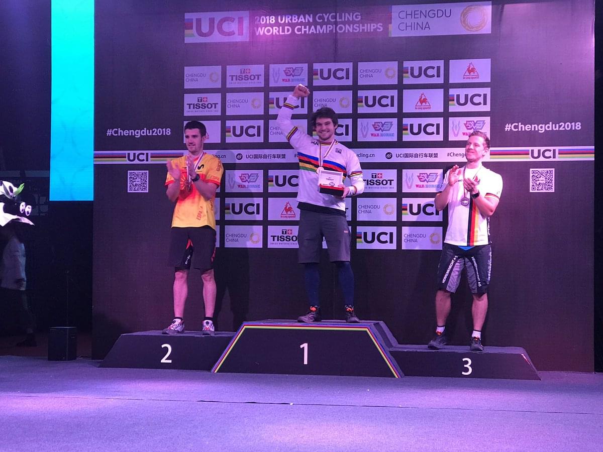 Gran trabajo de la Selección Española en el Mundial de Ciclismo Urbano de China