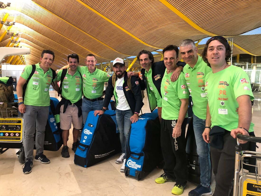Equipo CRIS en la Cape Epic: la batalla contra el cáncer infantil