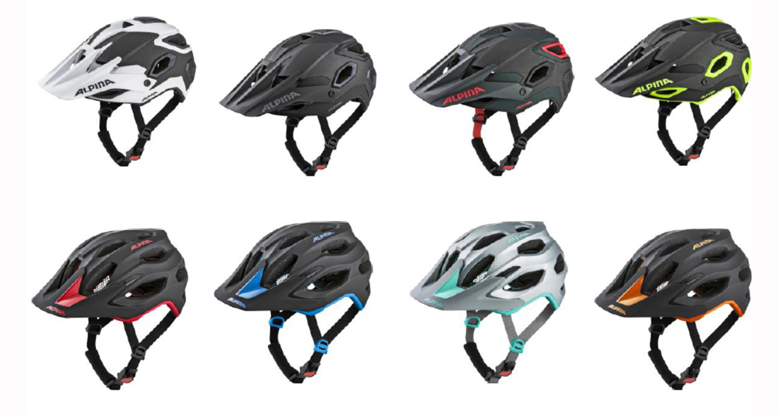 Alpina: dos nuevos cascos